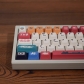 Retro HongKong Style GMK 104+26 Full PBT Dye Sublimation Keycaps for Cherry MX Mechanical Gaming Keyboard 64 75 87